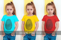 Kids T-Shirt Mock-Up Vol.4 2017 Product Image 6