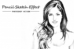 Pencil Sketch Photoshop Action Product Image 4