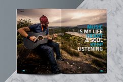 Music Festival Brochure &amp; Ticket | Indesign &amp; Photoshop Temp Product Image 13