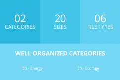 100 Energy Filled Low Poly Icons Product Image 3