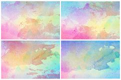 50 Watercolor Backgrounds  Product Image 4