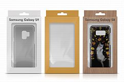 Mobile Case Transparent Packing Design Mockup Product Image 2