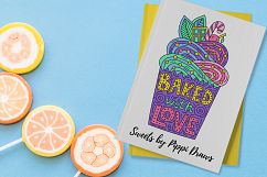 Love is sweet. Lettering and illustrations Product Image 21