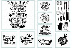 Happy Kitchen SVG Cut File Bundle Product Image 3