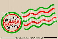 North pole stamp SVG / PNG / EPS / DXF files Product Image 2