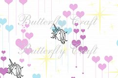 Unicorns Digital Paper , Scrapbook unicorn paper, Unicorn pattern, Unicorns background, Kids party unicorns, Birthday unicorn decorate Product Image 8