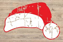 Santa hat svg ho ho ho Christmas 967s Product Image 2