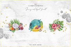 Tropical Watercolor Set Product Image 2
