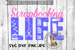 Scrapbooking Life - SVG cut file Product Image 1