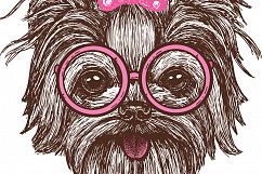 Yorkshire terrier dog print design Product Image 5