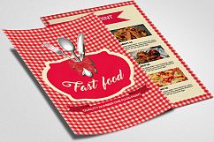 Double Sided Food Menu Flyer Product Image 3