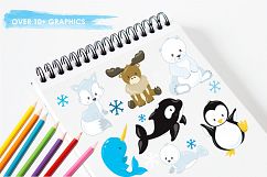 Artic Friends graphics and illustrations Product Image 3