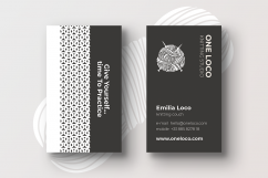 3 Business Cards for Knitting Studio Product Image 4