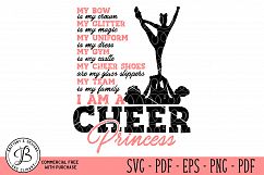 Cheer Princess SVG Product Image 1
