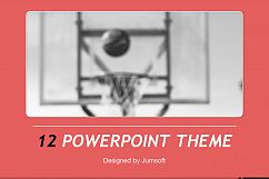 Basketball PowerPoint Template Product Image 13