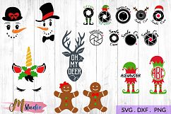 The big christmas svg bundle, Christmas SVG Cut File. Product Image 3