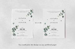 Eucalyptus Foliage Wedding Suite Product Image 7