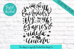 Mermaid svg, unicorn svg, fairy svg, svg files sayings,magic Product Image 1