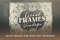 20 Ornamental Vintage Frames Product Image 13
