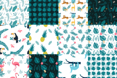 12 Tropical patterns Product Image 2