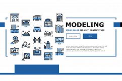 Modeling Engineering Landing Header Vector Product Image 1
