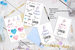 Cute Unicorn Watercolor Collection Product Image 8