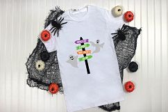 Monsters Zombies and Ghosts, Oh My SVG Cut File - Halloween Product Image 7