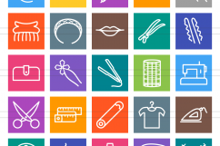 166 Fashion Line Multicolor B/G Icons Product Image 2