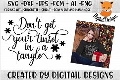 Funny Christmas SVG for Silhouette, Cricut Product Image 1
