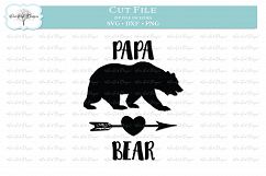 Papa Bear SVG DXF PNG Product Image 1