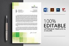 4 Format Letterhead Design Product Image 1