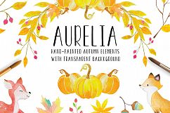 Aurelia Autumn Clip Art Product Image 1