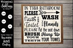 In This Bathroom SVG Product Image 1