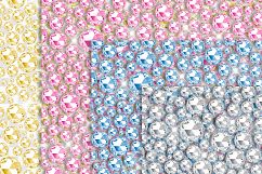 16 Seamless Real Diamond Gemstone Rhinestone Overlay Images Product Image 2