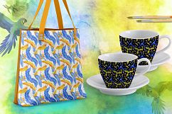 Watercolor cool parrot PNG bird set Product Image 7