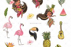 Tropical Clipart Product Image 5