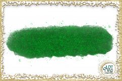 Green Shamrocks Clover Glitter Brush Strokes 24 PNG clipart Splashes  Product Image 10