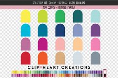 Rounded Banner Clip Art - 100 Clip Art Graphics Product Image 1