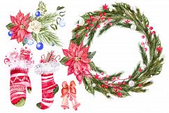 Watercolor Christmas BUNDLE 2 Product Image 5