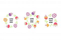 Flower design collection svg Product Image 2