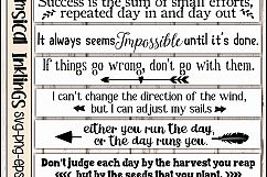 Words Of Wisdom Sign SVG Bundle Product Image 1