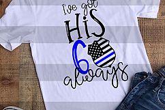 Back the blue - Police SVG bundle for Crafters Product Image 3