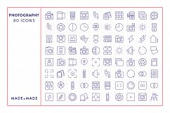 Line Icons - Photography Product Image 3