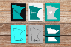State of Minnesota SVG File Cutting Template Product Image 1