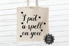 I put a spell on you Svg, Png, Dxf Product Image 1