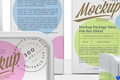 Packaging for Dairy Products Presentation Mockup Product Image 4