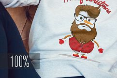 Christmas Sweatshirt Mock-Up Product Image 4