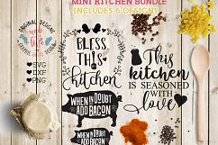 Kitchen Cutting Files Bundle SVG, DXF, PNG Product Image 1