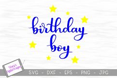 Birthday SVG Bundle / 4 birthday SVG files / Handlettered Product Image 5
