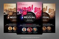 Revival Church Flyer Product Image 1
